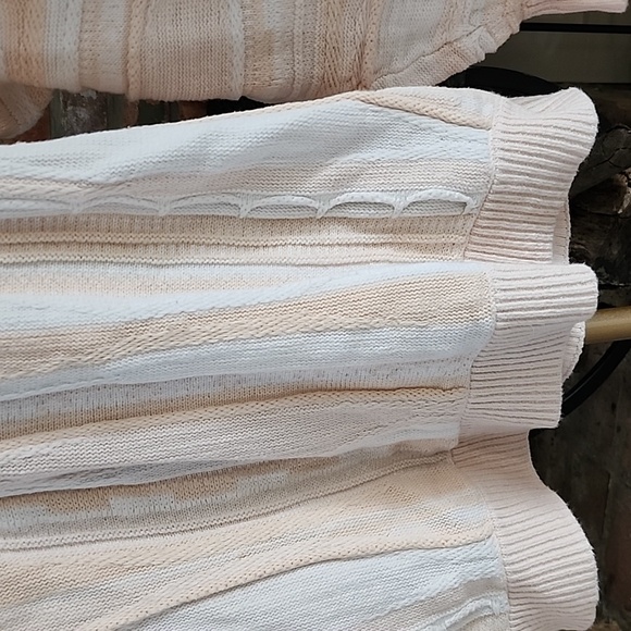 Y2k/90's Abercrombie & Fitch Womens 100% Cotton Crewneck Chunky Knit Sweater Med - Picture 6 of 14